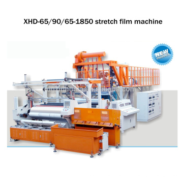 Automática de três camadas de 1500 mm poli máquinas filme stretch
